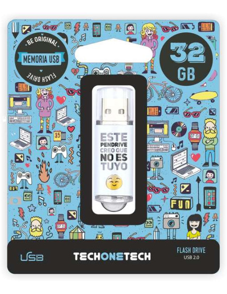 TechOneTech Memoria USB 2.0 32GB (Pendrive)