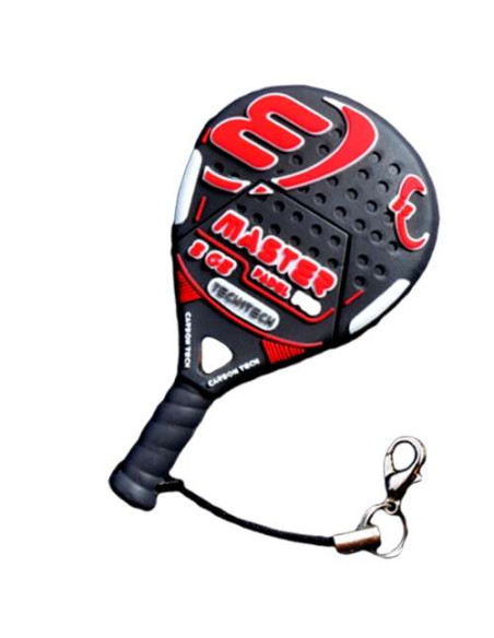 TechOneTech Raqueta Padel Roja Memoria USB 2.0 32GB (Pendrive)