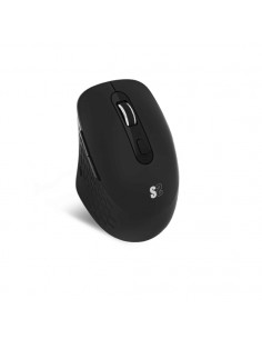 Subblim Curve Ergo Dual Raton Inalambrico Bluetooth, USB 2.4GHz 1600dpi - 5 Botones - Uso Diestro - Color Negro