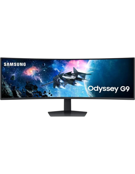 Samsung Odyssey G95C Monitor 49" LED Curvo DWQHD 240Hz FreeSync Premium Pro - Respuesta 1ms - Ajustable en Altura, Giratorio e