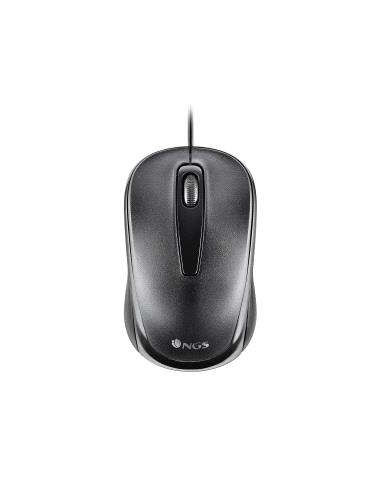 NGS Easy Delta Raton USB 1200dpi - 3 Botones - Uso Ambidiestro