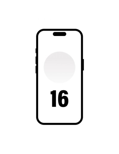 Smartphone Apple iPhone 16 256GB/ 6.1"/ 5G/ Blanco