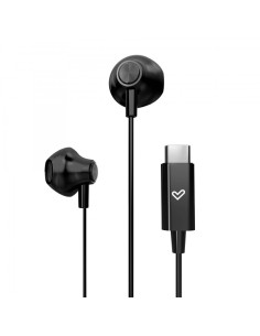 Energy Sistem Auriculares de Boton - Sonido HD - Conexion Tipo C - Microfono Integrado - Control de Reproduccion - Cable 120 cm