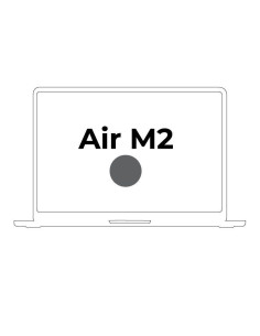 Apple Macbook Air 13,6"/ M2 8-Core CPU/ 16Gb/ 256Gb SSD/  8-Core GPU/ Gris Espacial