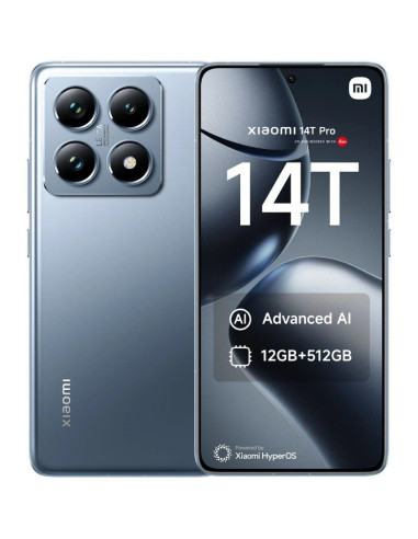 Smartphone Xiaomi 14T 12GB/ 512GB/ 6.67"/ 5G/ Azul