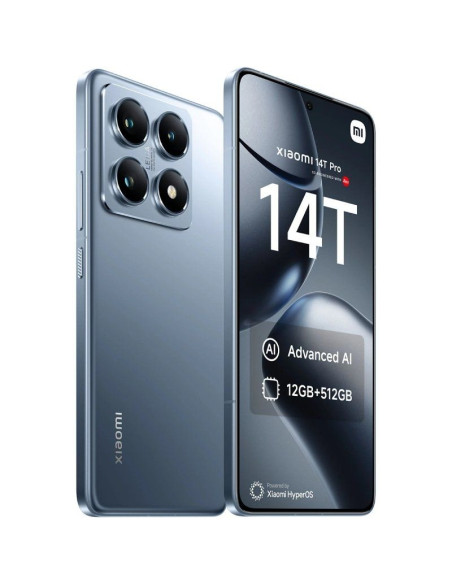 Smartphone Xiaomi 14T 12GB/ 512GB/ 6.67"/ 5G/ Azul