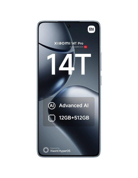 Smartphone Xiaomi 14T 12GB/ 512GB/ 6.67"/ 5G/ Azul