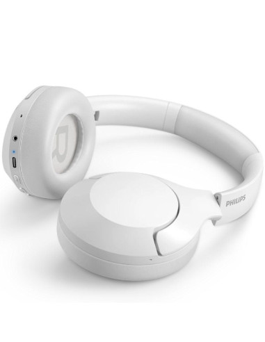 Auriculares Inalámbricos Philips TAH8506/ con Micrófono/ Bluetooth/ Blancos