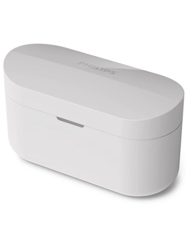 Auriculares Bluetooth Philips TAT3508WT con estuche de carga/ Autonomía 7h/ Blancos