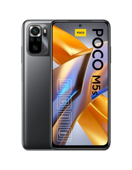 Smartphone Xiaomi POCO M5s 4GB/ 128GB/ 6.43"/ Gris