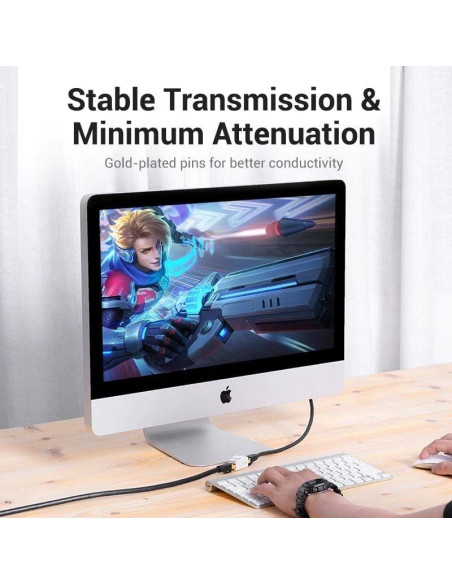 Conector RJ45 Vention VDD-B10-W Cat5e UTP/ 5 uds/ Blanco