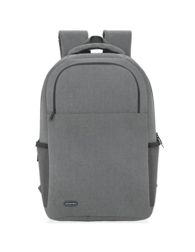 Mochila Aisens Premium ASBG-BP083-GR para Portátiles hasta 15.6"/ Gris