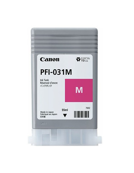 Canon PFI-031M Magenta Cartucho de Tinta Original - 6265C001