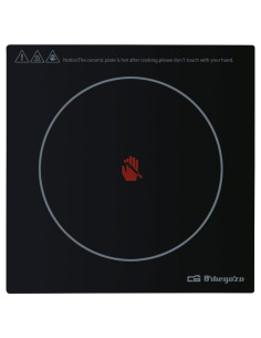 Vitrocerámica Orbegozo PCE 5000/ 1 placa 205mm/ 2000W 2