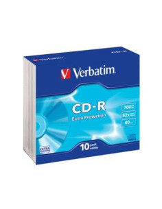 Verbatim CD-R 700MB Caja (Pack 10 Uds)