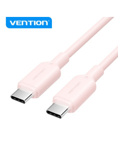Vention CableTech Conexion USB - Niquelado - 60W - 3A - Color Rosa