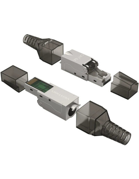 Conector RJ45 IDIH0/ Cat.6A FTP/ Sin Herramientas
