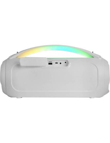 Altavoz con Bluetooth Mars Gaming MS-PULSE/ 50W RMS/ 2.0/ Blanco