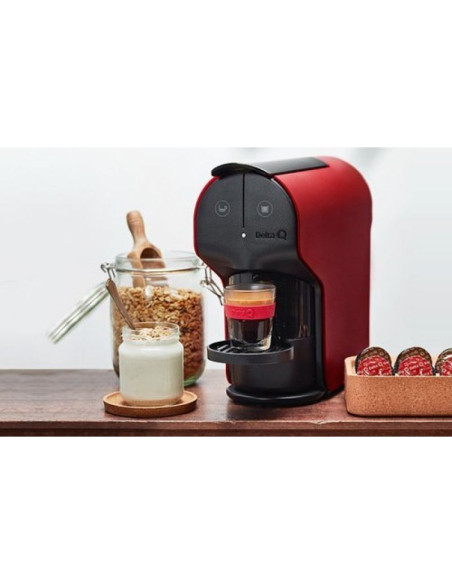 Cafetera de Cápsulas Delta Quick/ Roja