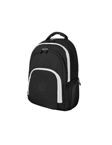 Mochila antartik multibolsillo 19l compartimento para portatil y tablet color negro450 x 160 x 300 mm