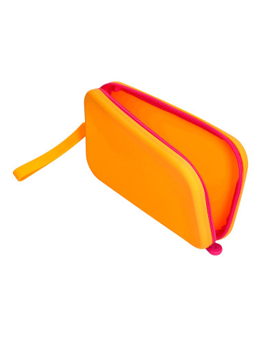 Estuche portatodo antartik tropical dive silicona bolso con asa 190x120x25 mm expositor de 8 unidades