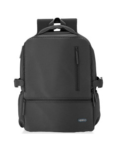 Mochila Aisens ASBG-BP086-BK para Portátiles hasta 15.6""/ Impermeable/ Negro