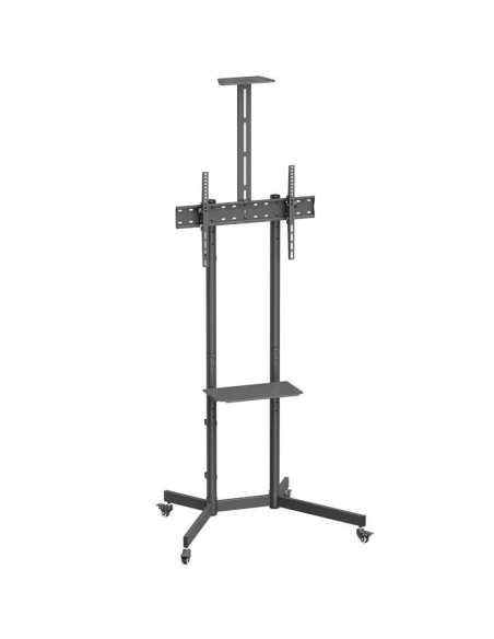 Soporte de Suelo Inclinable con Ruedas/ Soporte de Cámara Aisens FT70TE-335 para TV 37"-70"/ hasta 45kg