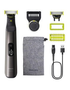 Cortabarbas + Recortadora Philips Oneblade Pro 360 QP6552/15/ con Batería/ 5 Accesorios