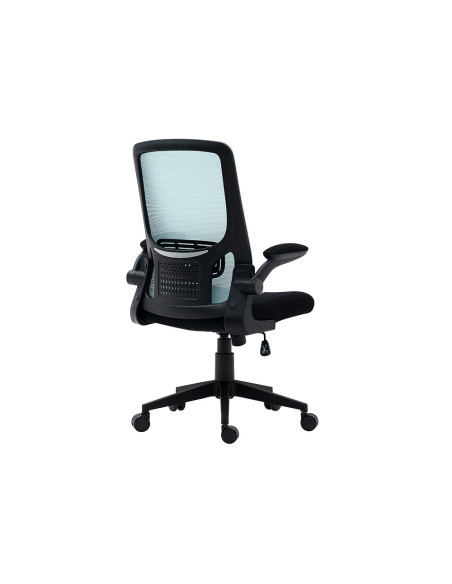 Silla q-connect oficina alba malla base metalica alt max 1110 anc 610 prof 580 ruedas premium color negro azul