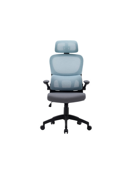 Silla q-connect direccion sorrento simil piel base metalica alt max 1320 anc 650 prof 600 mm ruedas premium