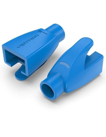 Funda Protectora RJ45 Vention IODL0-100/ 100 uds/ Azul