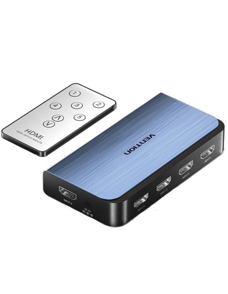 Switch Conmutador 4K HDMI 2.0 Vention AKCL0 HDMI Hembra/ 4x HDMI Hembra