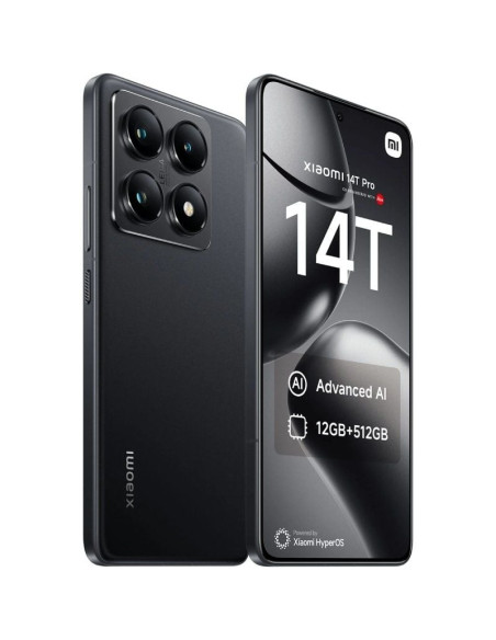 Smartphone Xiaomi 14T Pro 12GB/ 256GB/ 6.67"/ 5G/ Negro Titanio