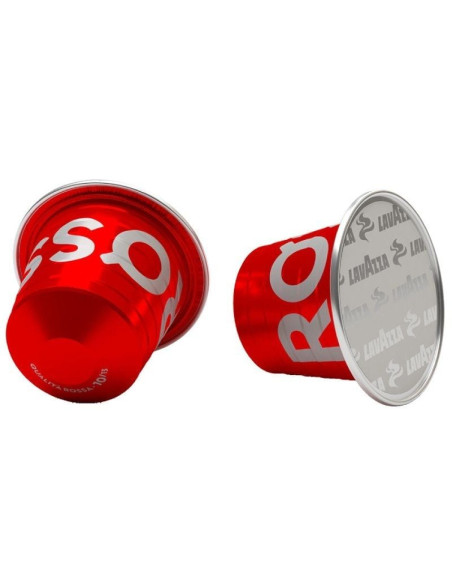 Cápsula Lavazza Qualitá Rossa para cafeteras Nespresso/ Caja de 10