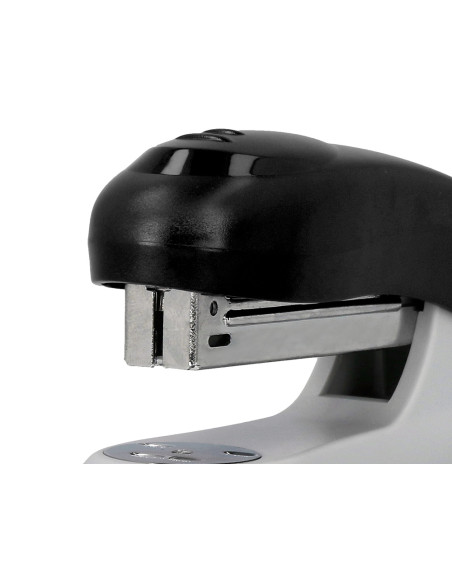 Grapadora q-connect kf14204 plastico abs negra capacidad 20 hojas