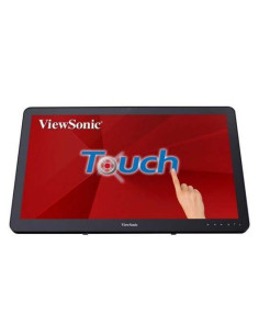 ViewSonic Monitor Tactil LED 24" Full HD - 10 Puntos de Contacto - Altavoces 5W - Angulo de Vision 178º - USB, HDMI, DP y VGA -