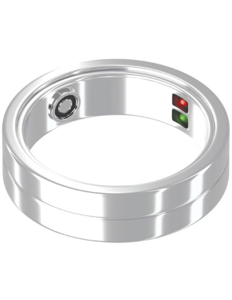 Anillo Inteligente Maxcom MR100 Talla 10/63/  20.1mm/ Notificaciones/ Frecuencia Cardíaca/ Plata