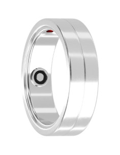Anillo Inteligente Maxcom MR100 Talla 11/65/  20.7mm/ Notificaciones/ Frecuencia Cardíaca/ Plata