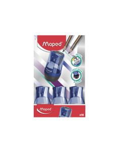 Sacapuntas maped metalico tonic 2 usos con deposito 2