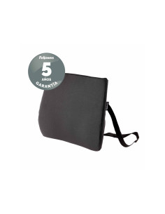Respaldo ergonomico fellowes lumbar acolchado breyta comfort color negro 330x380x90 mm 2