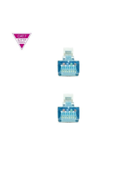 Cable de Red RJ45 SFTP Nanocable 10.20.1700 Cat.7/ 50cm/ Gris