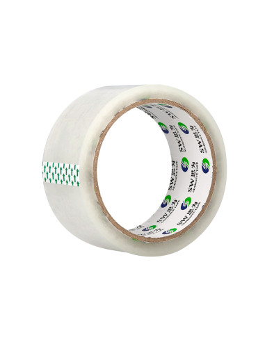 Cinta adhesiva greening polipropileno transparente 60 mt x 48 mm para embalaje