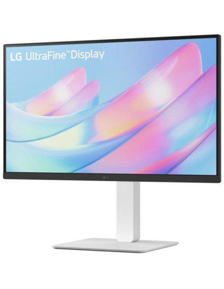 Monitor Profesional LG UltraFine 27US550-W 27"/ 4K/ Regulable en altura/ Blanco