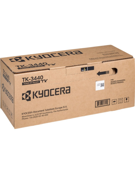 Kyocera TK3440 Negro Cartucho de Toner Original - 1T0C0T0NL0