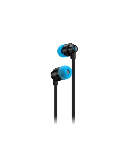 Logitech G333 Auriculares Gaming con Microfono - Adaptador USB-C - Multiplataforma - Altavoces Dinamicos - Jack 3.5mm - Color Ne