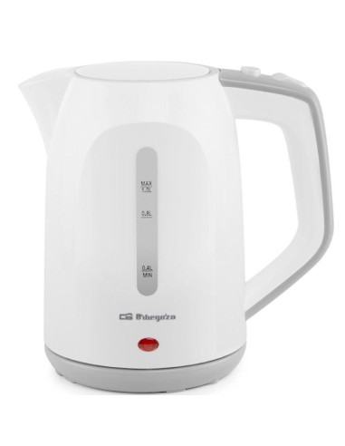 Hervidor de Agua Orbegozo KT 5011/ 1100W/ Capacidad 1L