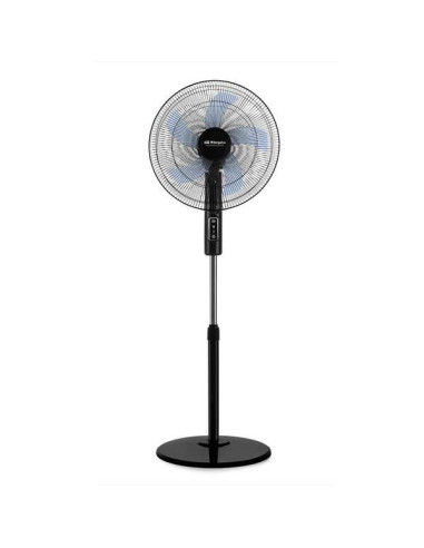 Orbegozo SF 1140 Ventilador de Pie - Potente Rendimiento con 3 Velocidades de Ventilacion - Cabezal Oscilante Multiorientable -