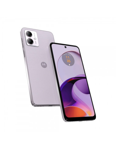 Motorola Moto G14 Smartphone Pantalla LCD 6.5" - 8GB - 256GB - Camara 50mp - Bateria 5000mAh - Admite Carga de 10W - Color Lila