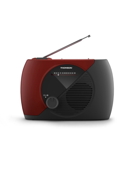 Thomson RT353 Radio FM Portatil -  Color Ganate/Negro