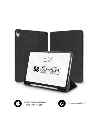 Funda Subblim Shock Case CST-5SC315 para iPad 10ª Generación de 10.9"/ Negra